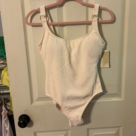 NWT Michael Kors One Piece in Bone Size 12 - Picture 1 of 6